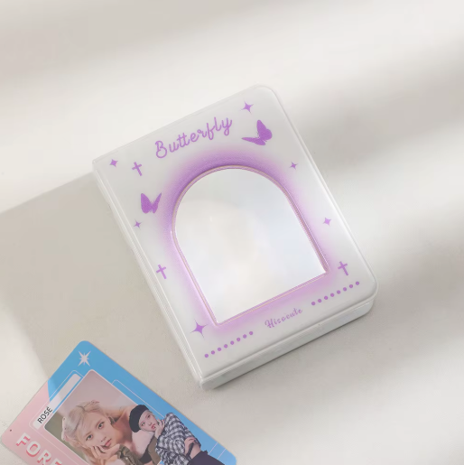 BINDER PEQUEÑO MARIPOSAS ( 40 ESPACIOS)
