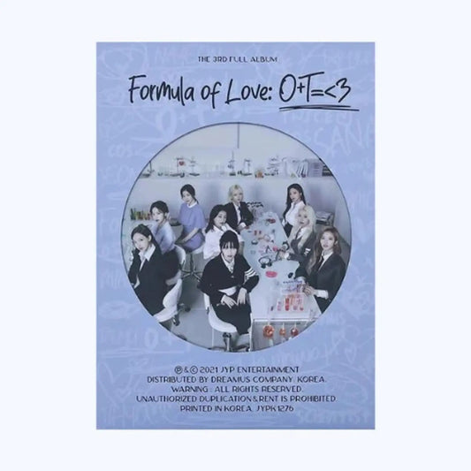 TWICE - FORMULA OF LOVE : O+T=<3 - BREAK IT VER.