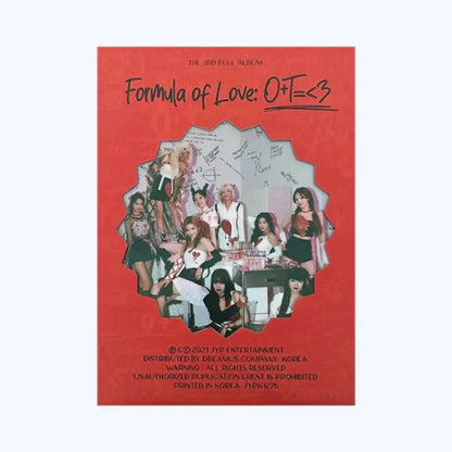 TWICE - FORMULA OF LOVE : O+T=<3 - BREAK IT VER.