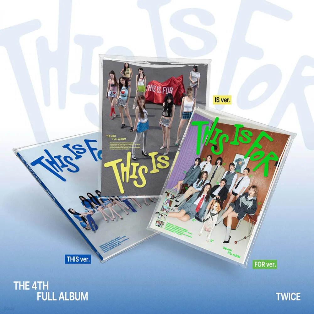 TWICE 4TH FULL ALBUM "THIS IS FOR"