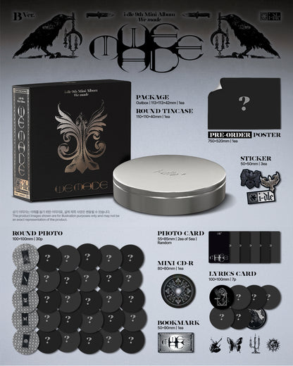 (PREVENTA) I-DLE - WE MADE (B Ver.)