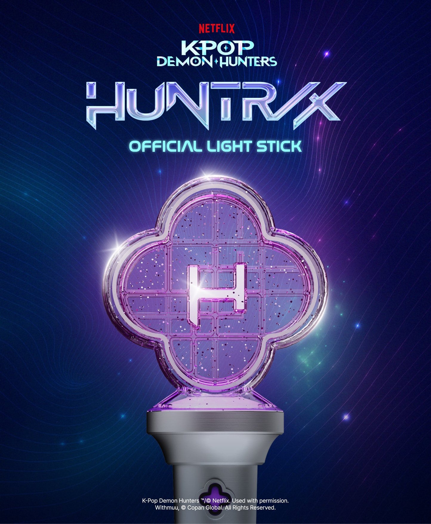 (PRE-VENTA) KPOP DEMON HUNTERS - HUNTR/X OFFICIAL LIGHTSTICK