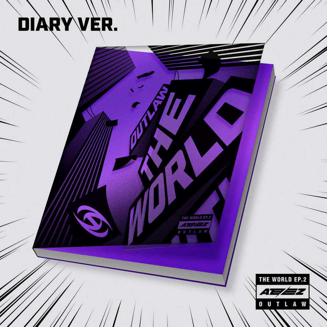 ATEEZ – THE WORLD EP.2 : OUTLAW - VER. DIARY