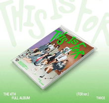 Cargar imagen en el visor de la galería, TWICE 4TH FULL ALBUM "THIS IS FOR"
