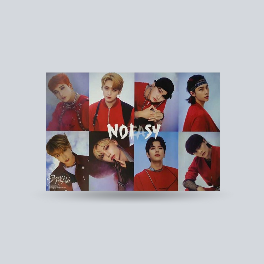 POSTER OFICIAL STRAY KIDS - NOEASY - C VER.